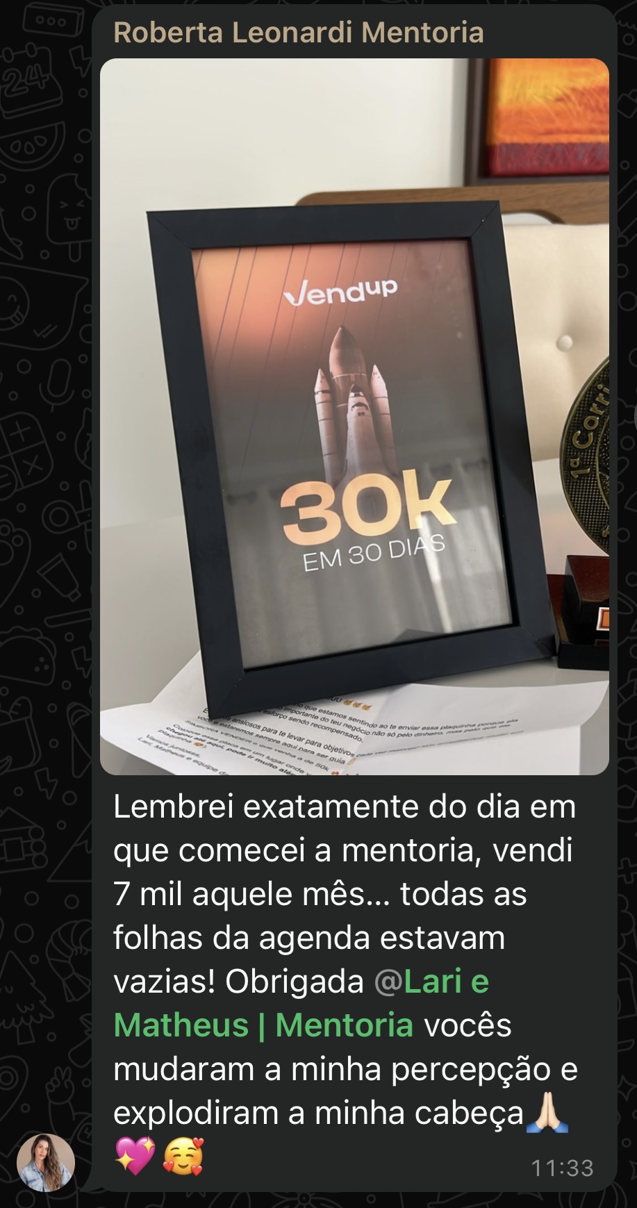 Mentorada Vendup 14