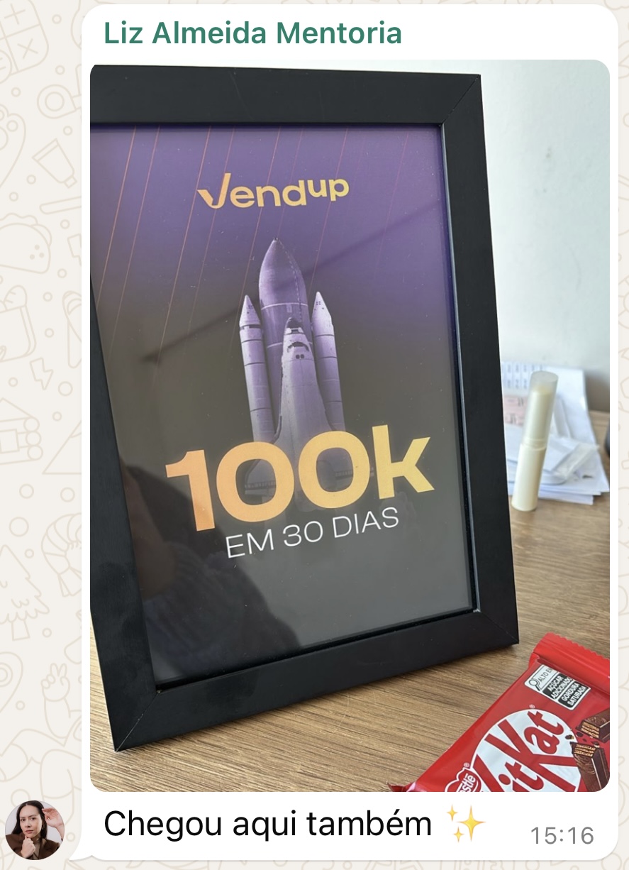 Mentorada Vendup 18